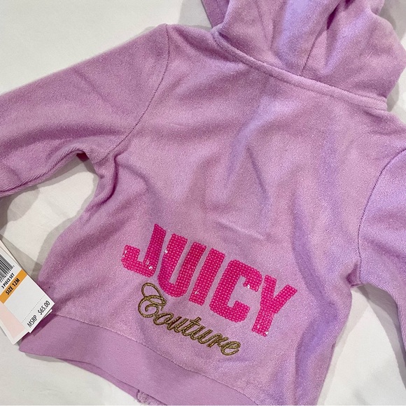 NWT Lot of 2 Sets Baby Girl JUICY COUTURE Track Suits, 12M - Picture 2 of 4